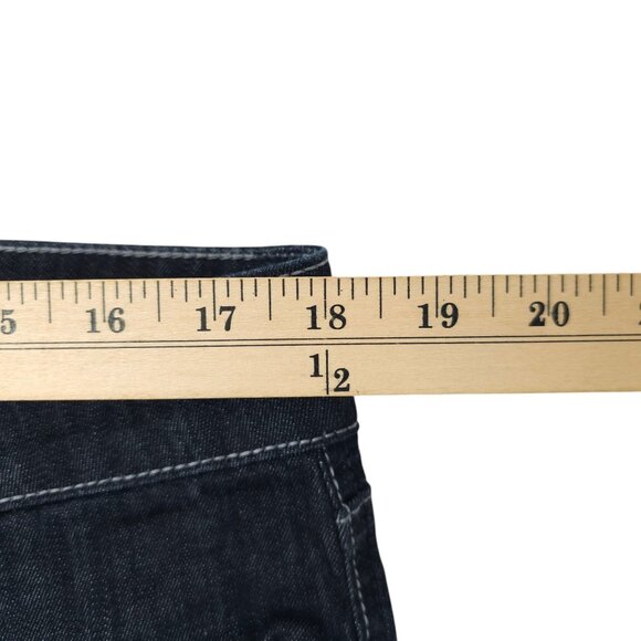 Kut From the Kloth Flare Leg Jeans Womens Size 14 High Rise Dark Wash Denim - Picture 13 of 15